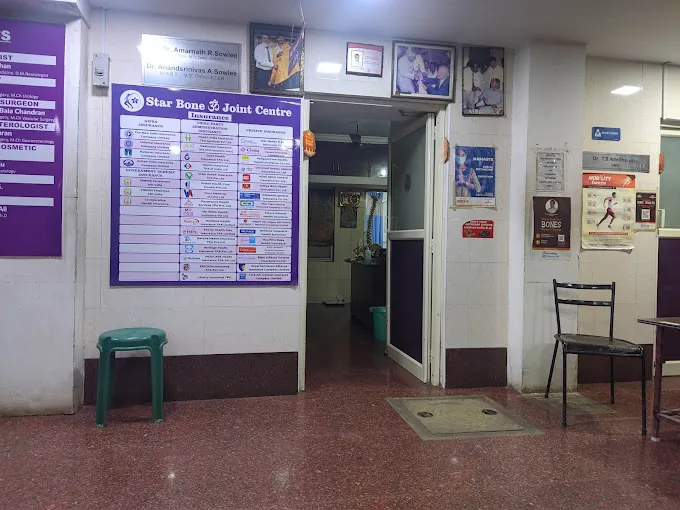 Image of: Star Bone Joint Center In Triplicane
