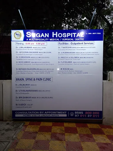 Image of: Sugan Hospital In Mambalam