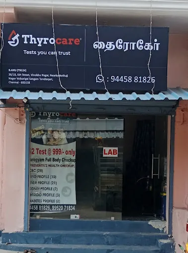 Image of: Thyrocare Diagnostic Lab Blood Test In Tondiarpet