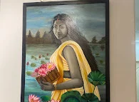 Image of: Drawing Painting Handwriting Tanjore Painting In Mambalam