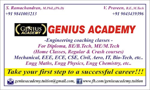 Image of: Genius Academy In Koyambedu