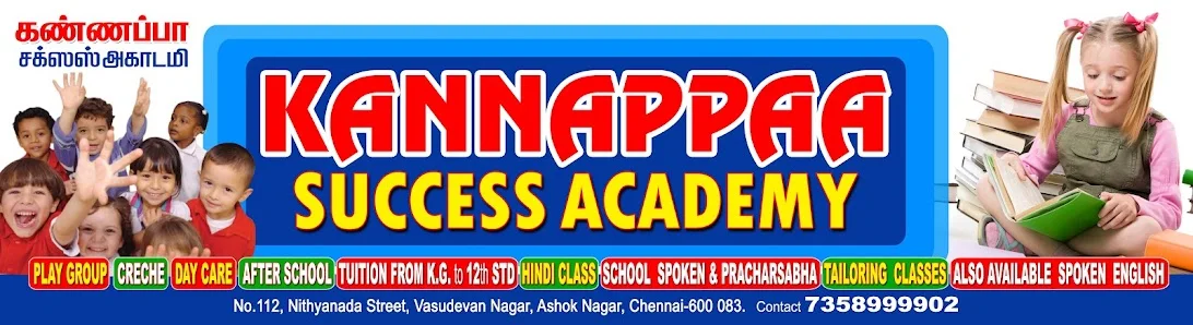 Image of: Kannaappaa Success Academy In Chennai