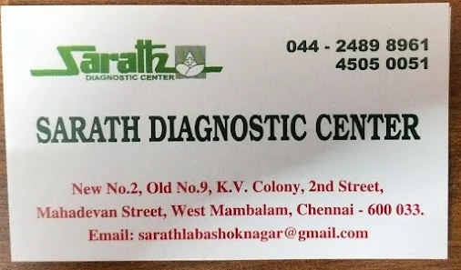 Image of: Sarath Diagnostic Centre In Mambalam 4