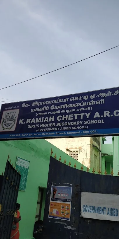 Image of: Krc Arc Girls Higher Secondary School In George Town