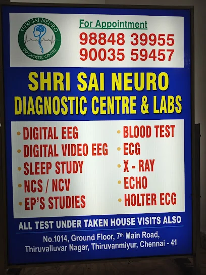 Image of: Shri Sai Neuro Diagnostics Centre In Thiruvanmiyur