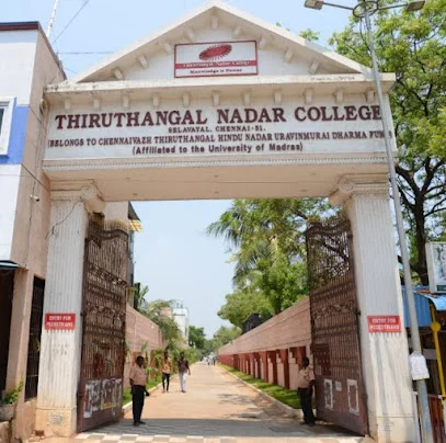 Image of: Thiruthangal Nadar College In Chennai