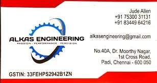 Image of: Alkas Engineering In Chennai