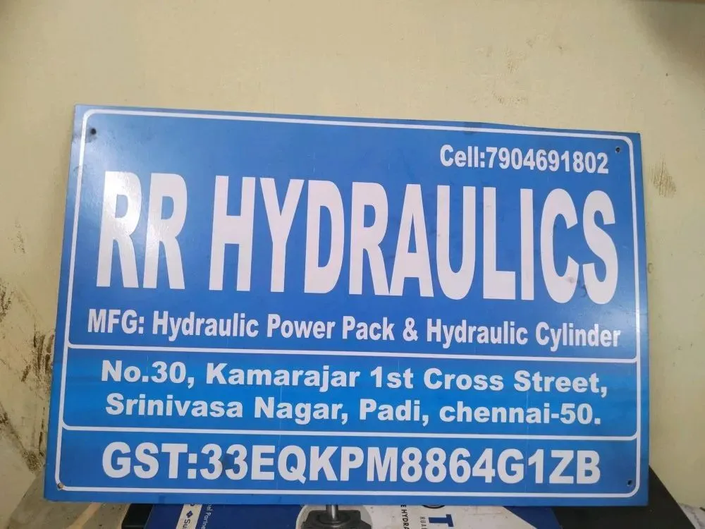 Image of: Rr Hydraulics In Mogappair