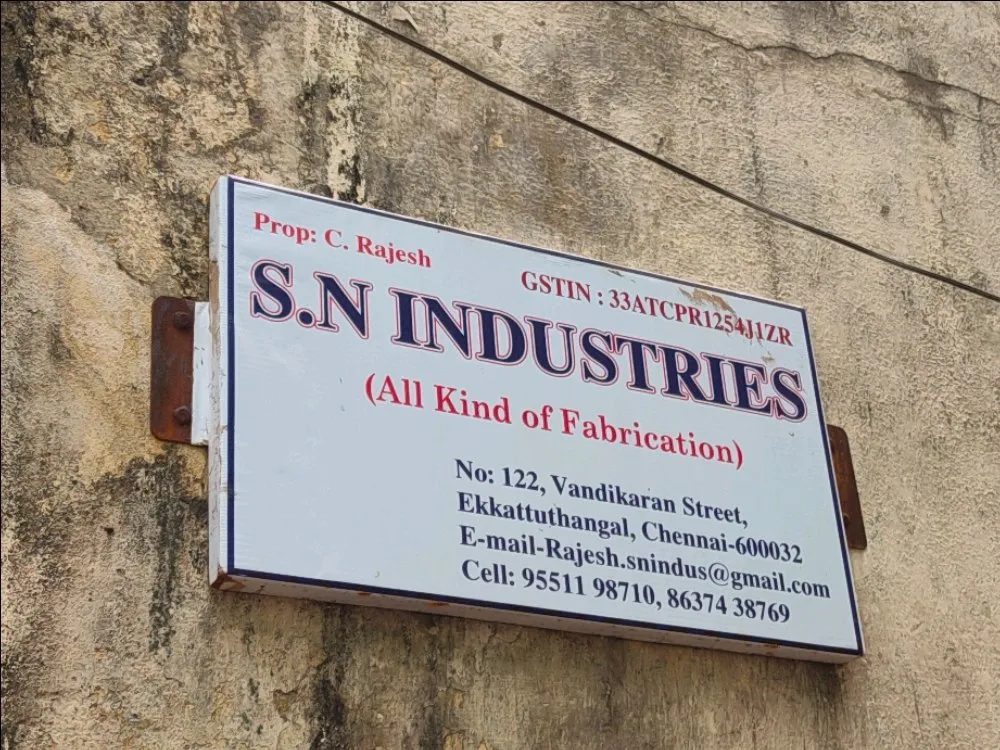 Image of: S N Industries In Chennai