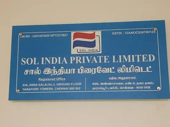 Image of: Sol India Private Limited In Triplicane
