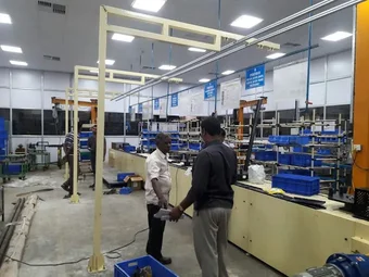 Image of: Orange Conveyor Systems Conveyor Manufacturer In Chennai