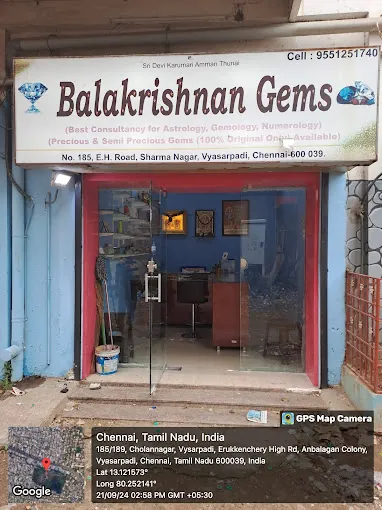 Balakrishnan Gems in Vyasarpadi