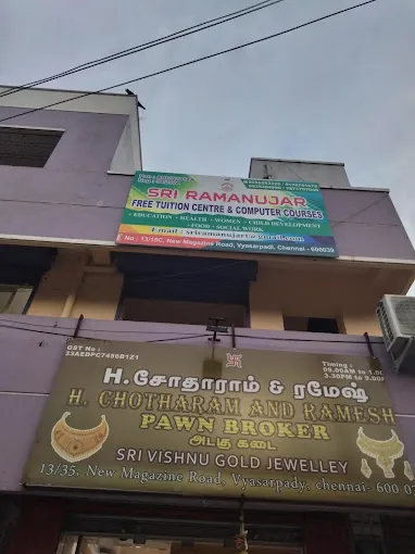 Image of: Sri Vishnu Jewellers in Vyasarpadi