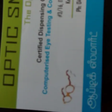 Image of: Optic Smart Optical Shop in Chennai 3
