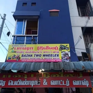 Image of: Basha Two Wheeler Works in Goripalayam
