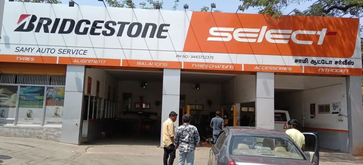 Image of: Bridgestone Select Samy Auto Service in Madurai