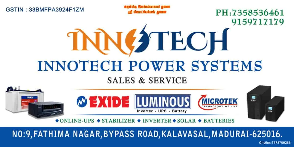 Image of: Innotech Power Systems in Kalavasal