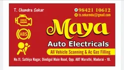 Image of: Maya Auto Electricals Car Ecm Scanning in Madurai