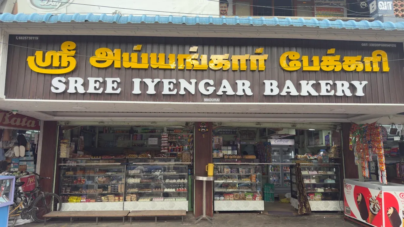 Image of: Iyyengar Bakery Shop in Madurai