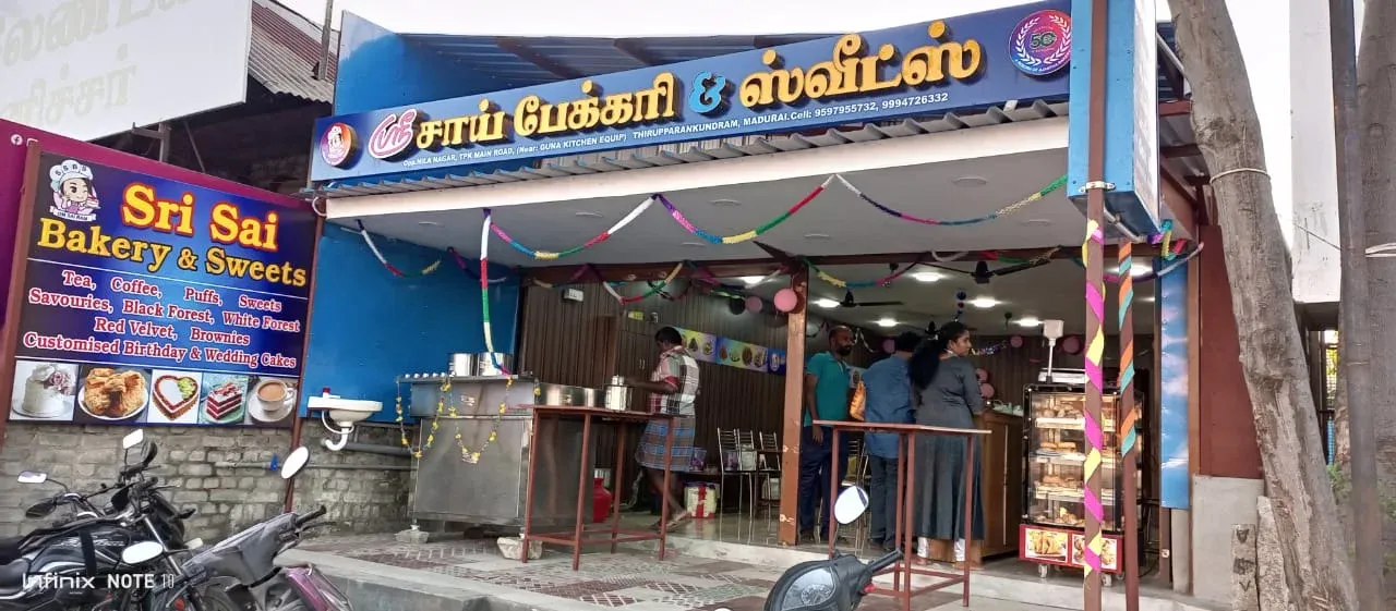 Image of: Sri Sib Backery In Madurai