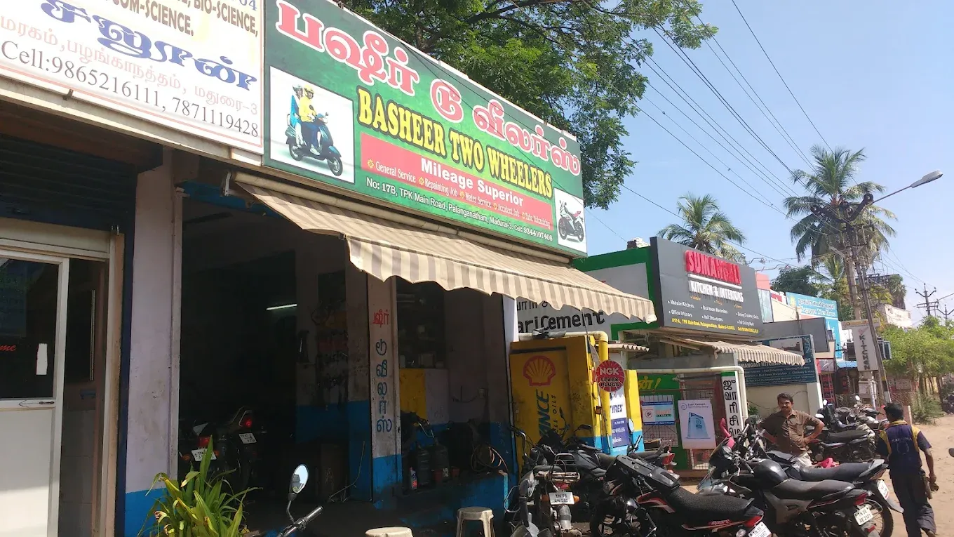 Image of: Basheer Two Wheelers Mechanic Shop in Madurai