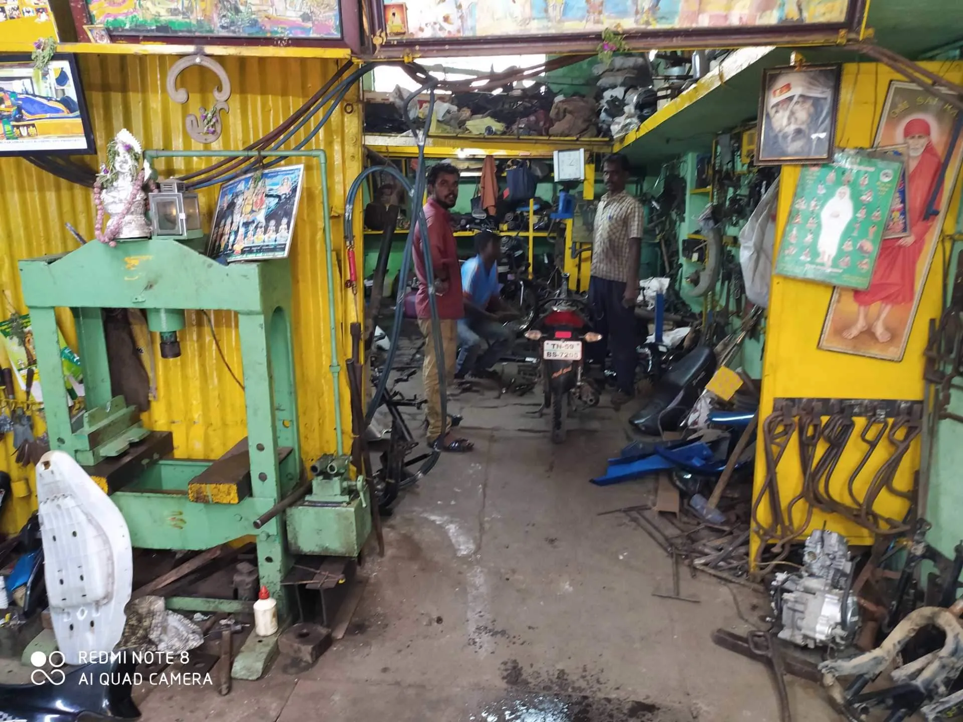 Image of: Cm Two Wheeler Workshop in Madurai