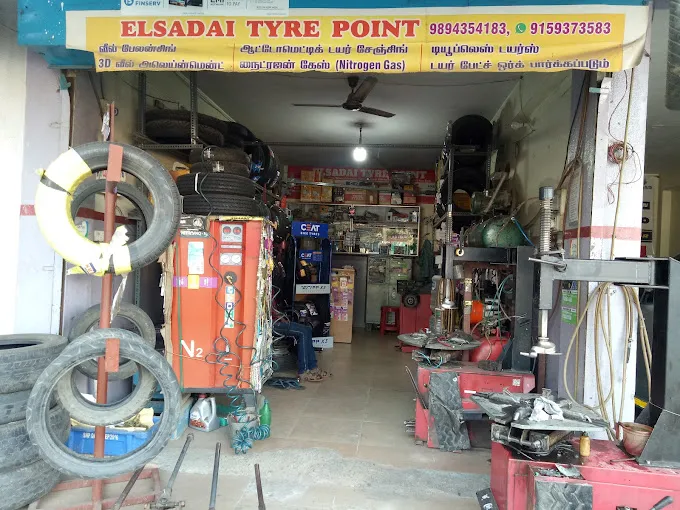 Image of: Elsadai Tyre Point in Thathaneri 2