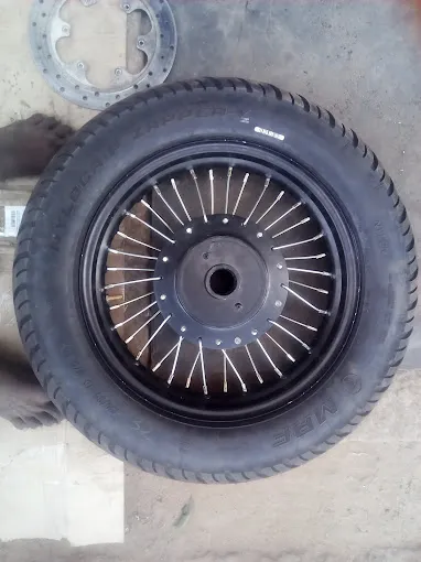 Image of: Madurai Veeran Two Wheeler Alloy Wheel Works in Arappalayam 2