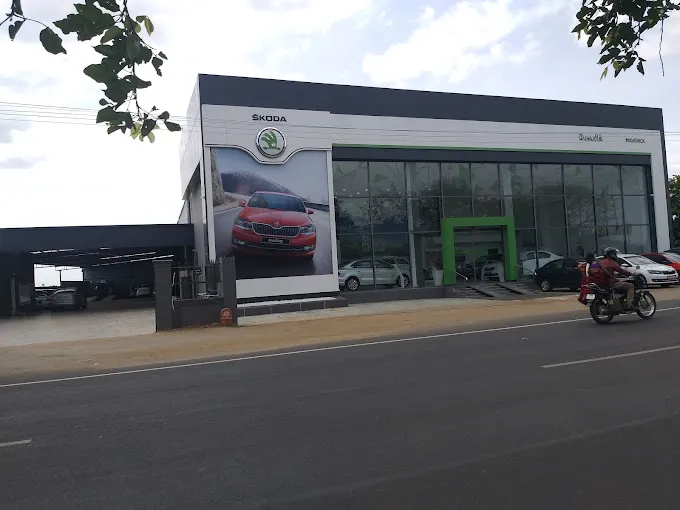 Image of: Maverick Škoda Showroom And Service in Madurai