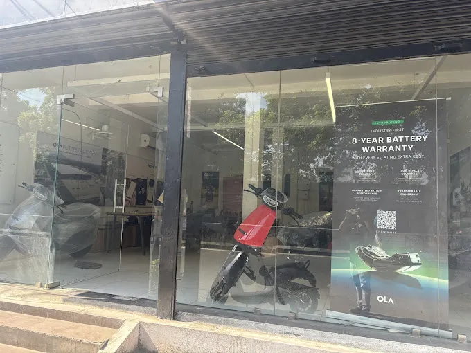 Image of: Ola Electric Store in Kamarajar Salai