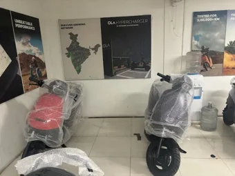 Image of: Ola Electric Store in Kamarajar Salai 3
