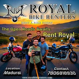 Image of: Royal Bike Renters in Madurai