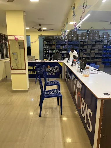 Image of: Sparkly Automobiles Helmet Showroom in S S Colony 3