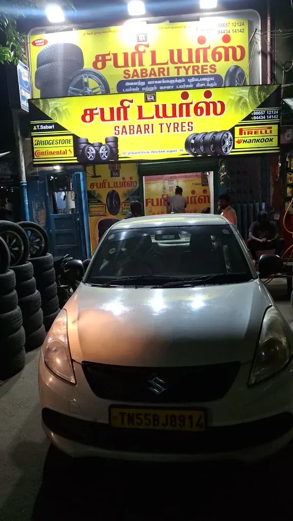 Image of: Sri Sabari Tyres in Simmakkal
