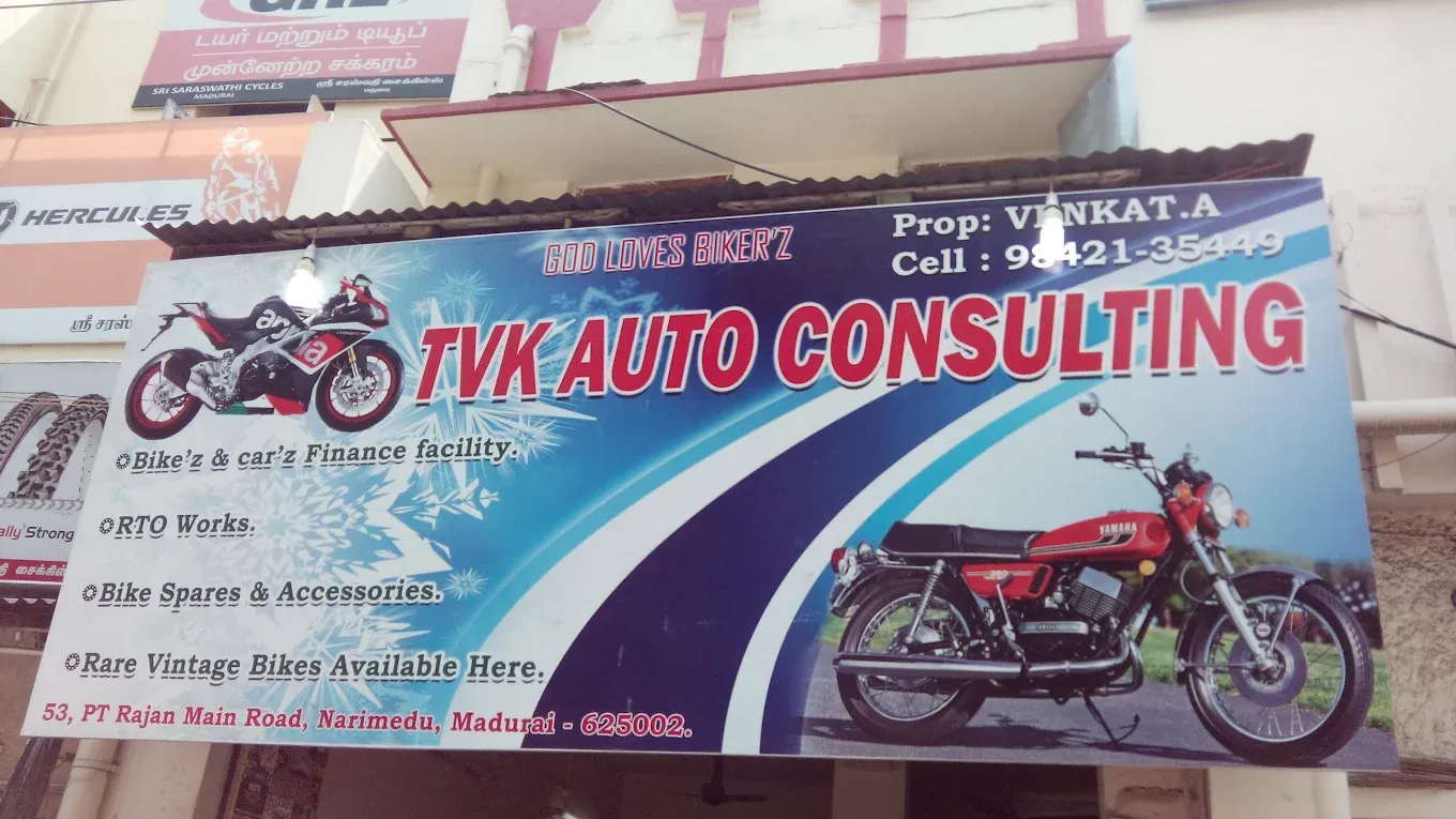 Image of: Tvk Auto Consulting in Madurai