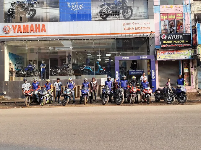 Image of: Yamaha Motor Showroom Guna Motors in Kamarajar Salai