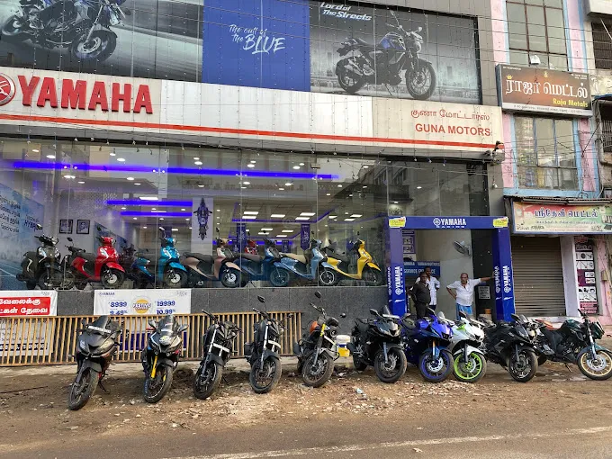 Image of: 1Yamaha Guna Motors In Kamarajar Salai 2