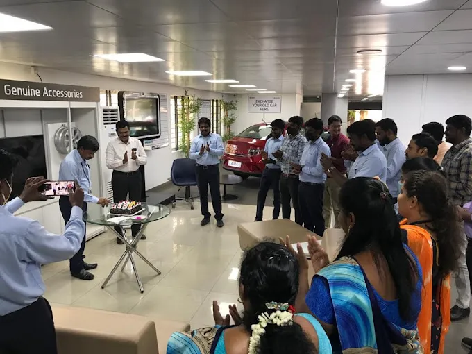 Image of: Peeyesyem Hyundai Car Showroom In Teppakulam 2