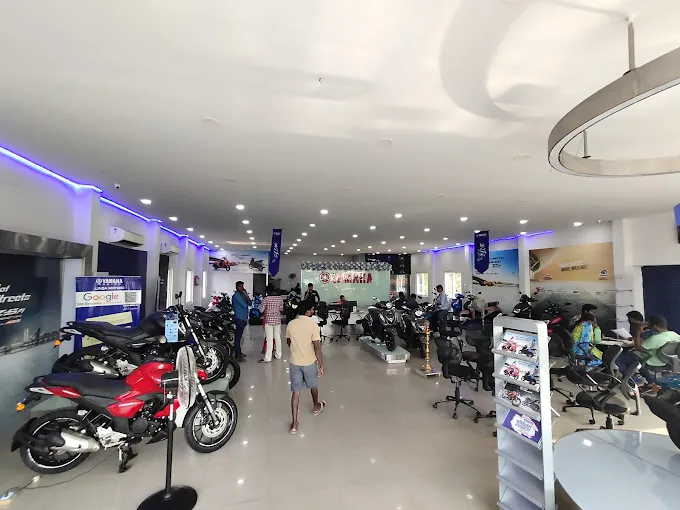 Image of: Yamaha Motor Showroom Linga Motors In Palanganatham 3
