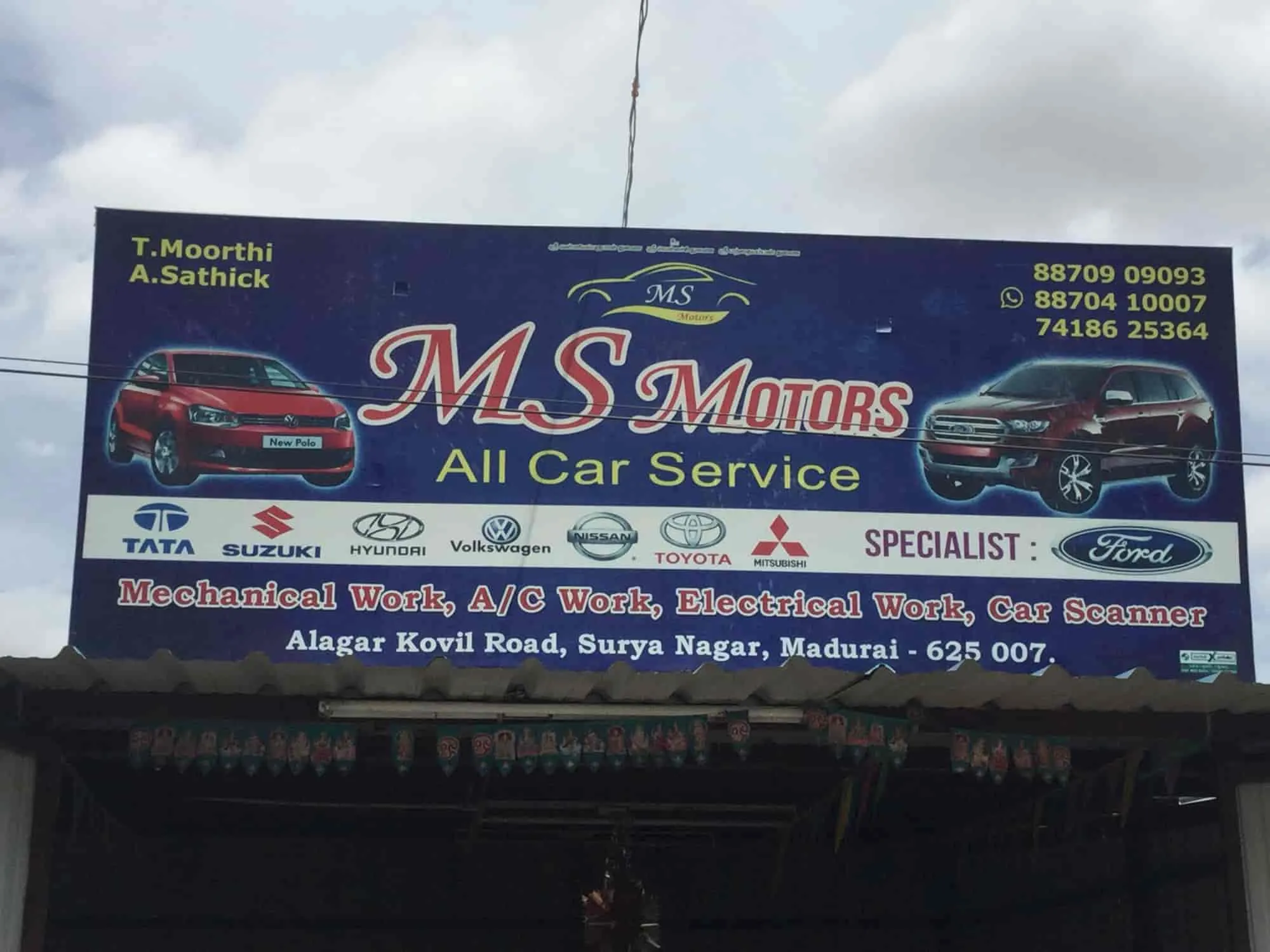 Image of: Msm Motors In Madurai