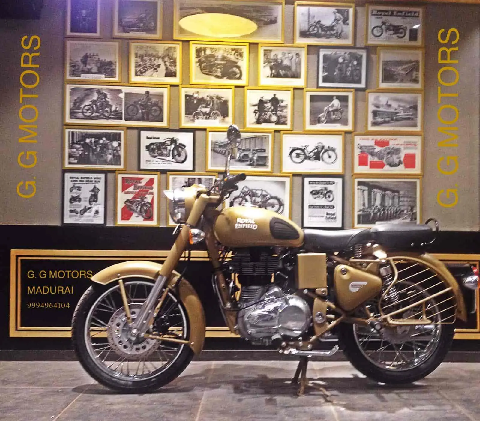 Image of: Royal Enfield Showroom G G Motors In Madurai