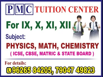 Image of: Pmc Tuition Centre Igcse Icse Ib Cbse And State Board In Thiru Nagar