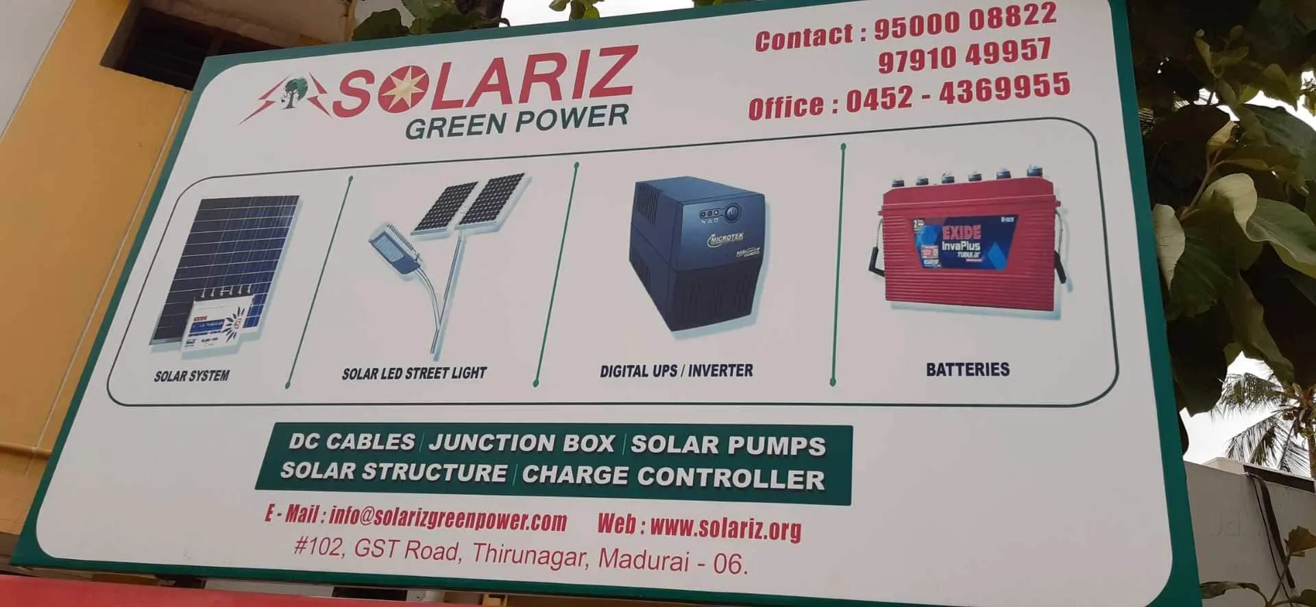 Image of: Solariz Green Power Private Limited In Thiru Nagar