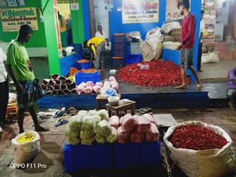Image of: Madurai Virpanaikulu Nelvanika Valakam Poo Market In Mattuthavani