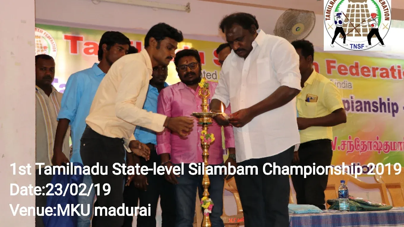 Image of: International Silambam Federation in Madurai