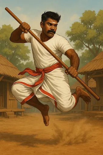 Image of: Ravanan Silambam And Martial Arts in Thiruparankundram 2