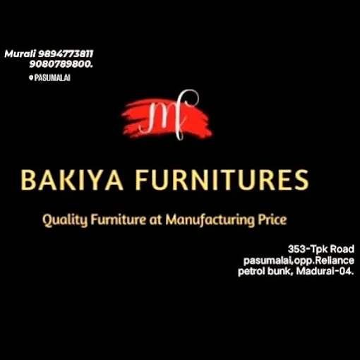 Image of: Bakiya Furnitures Murali Industries in Thiruparankundram