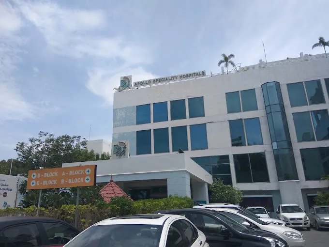 Image of: Apollo Speciality Hospitals in Kk Nagar