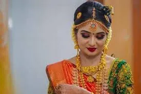 Image of: The Bride Zone Reception Makeup In Andalpuram