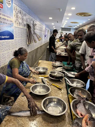 Image of: Psa Fish Market In Madurai 3